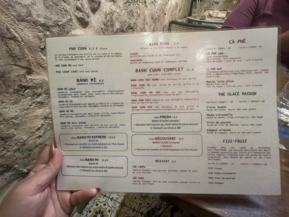 Bánh Cuốn 33 - Restaurant Vietnamien Bordeaux - Menu Image 4